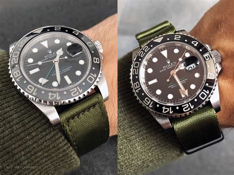 rolex nato|rolex on nato strap.